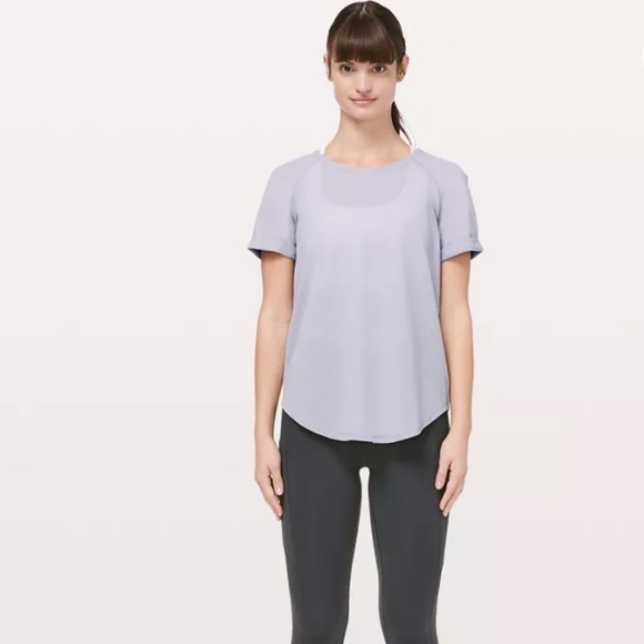 Lululemon Open Up Tie Back Tee - Picture 2 of 9